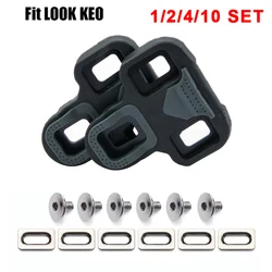 Pedals Cleats Fit LOOK KEO System Road Cycling Cleats 4.5 Degree Floating Self-locking Bicycle Cleat Pedal Part Bike Accessories