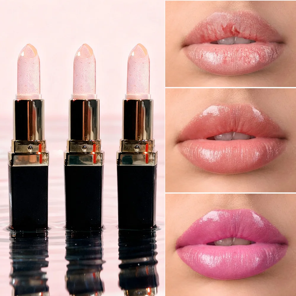 ลิปสติกเปลี่ยนสีกลีบกุหลาบ – ให้ความชุ่มชื้น เนื้อกำมะหยี่มันวาว กันน้ำ ติดทนนาน ใช้ได้ทั้งชายและหญิง แต่งหน้าสำหรับวันหยุด