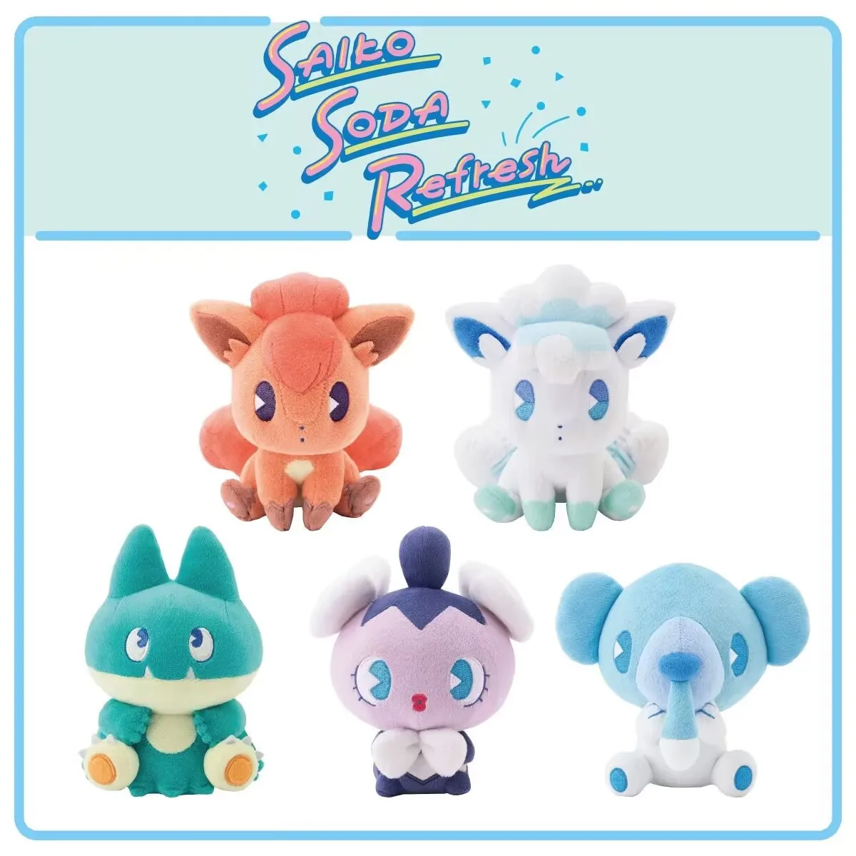cartoon-15cm-pokemon-genuine-edition-neck-refreshing-toy-animation-small-cute-snorlax-vulpix-doll-for-children-birthday-gifts