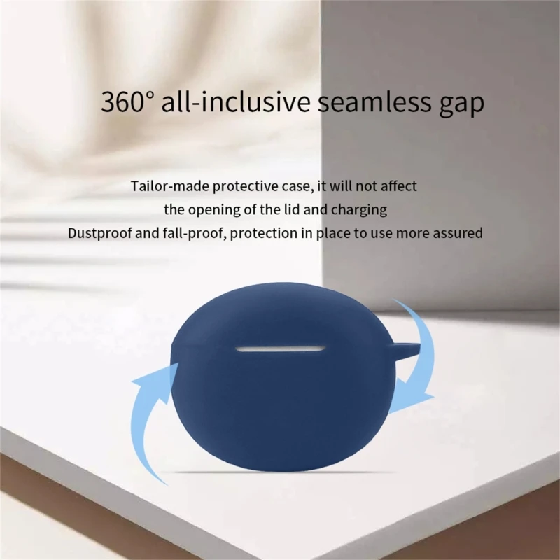 Schutzhülle stoß feste Passform für Redmi Buds 4 aktive Kopfhörer staub dichter Schutz wasch bare Ladebox hülle