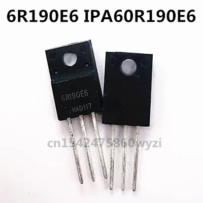 

Original 5PCS/ 6R190E6 IPA60R190E6 TO-220F