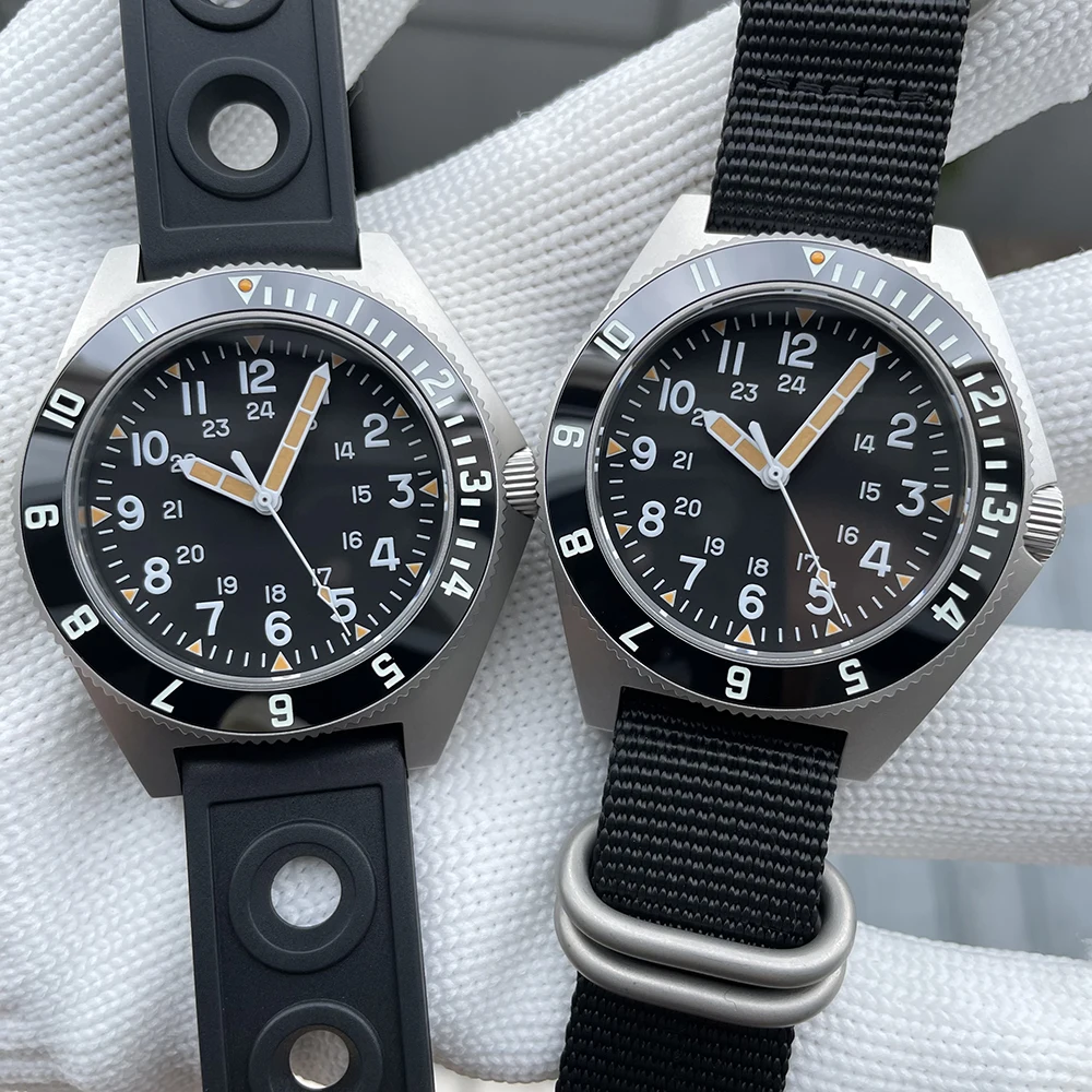 STEELDIVE Orologio da sub da uomo Orologio sportivo automatico 200M Orologio da polso meccanico impermeabile BGW-9 Zaffiro luminoso NH35 Lunetta in ceramica