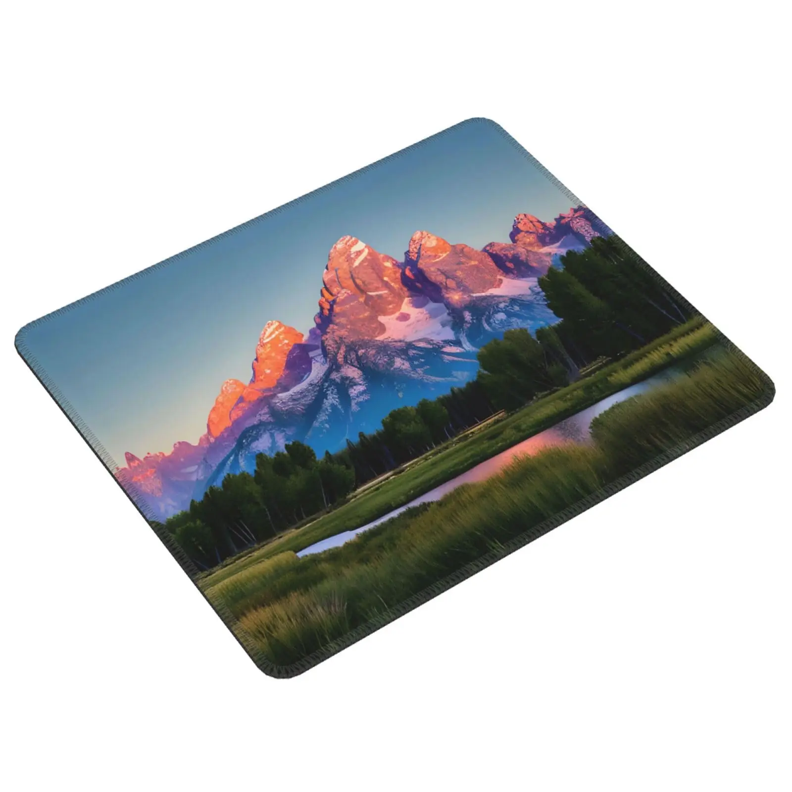 High Quality Beautiful Scenery Printing Lock Edge Gaming Mousepad Gamer Mouse Mat Keyboard Mats Desk Pad Mousepads 30x25cm