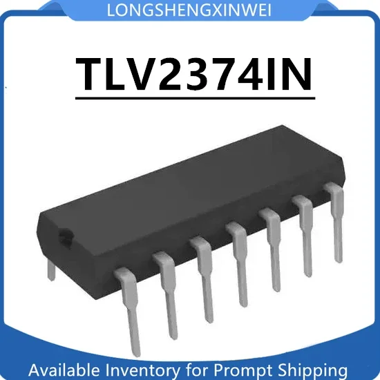 

1 шт. новый оригинальный чип TLV2374IN TLV2374 DIP14