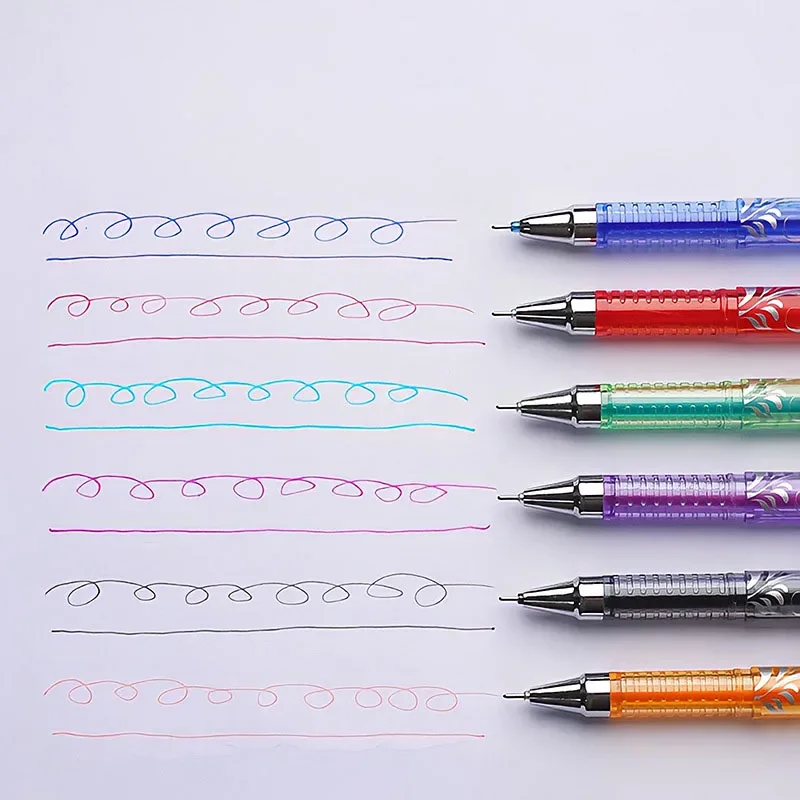 66pcs Erasable Pen refill Set Blue Black Ink Gel Pen Erasable Refill Rod Washable Handle School Office Writing Stationery