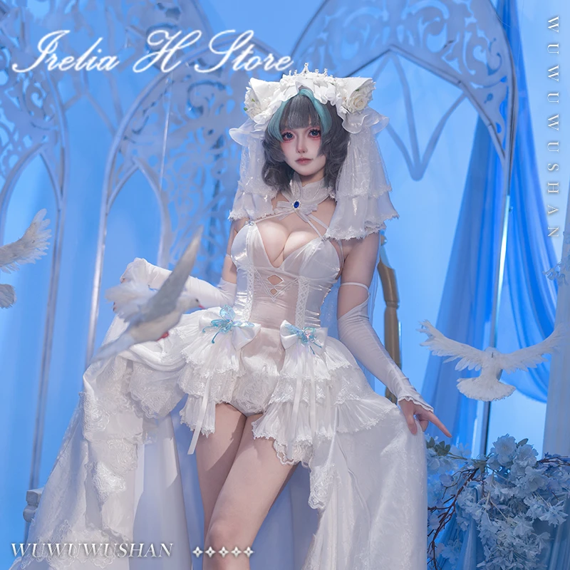 

Irelia H Store Azur Lane Cheshire Cosplay costume Game Cheshire Dress Sexy Lingeries Private Photo Shoot Female Party Dress
