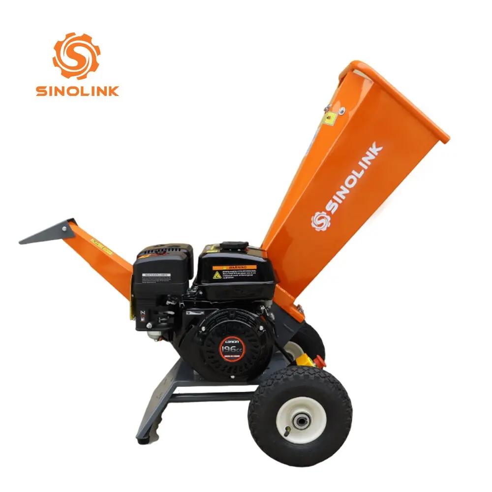 Small and convenient manual push type Wood Chipper Shredder