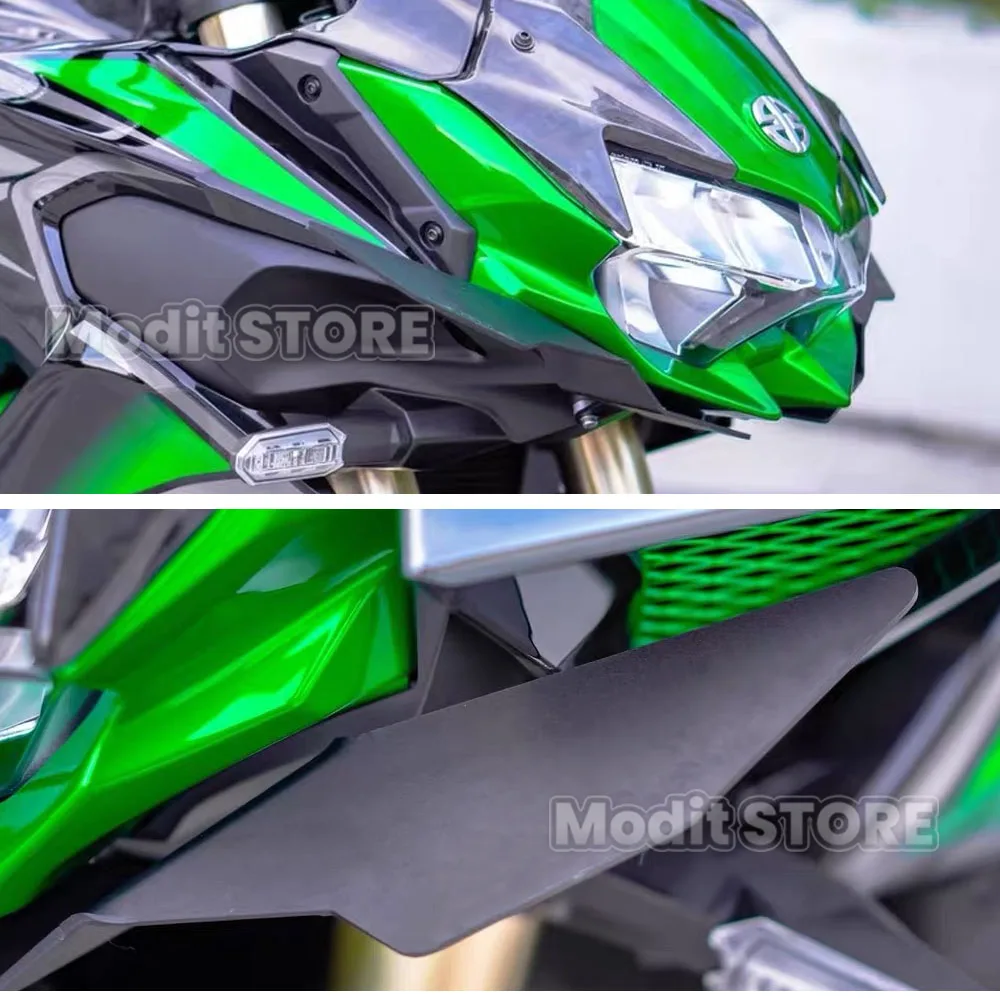 For Kawasaki ZH2 2020-2025 2026 Motorcycle Side Winglet ZH2 Front