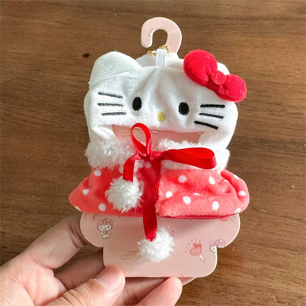 كيتي سينامورول كورومي بلدي ميلودي Pochacco Pompompurin هانتون الضفدع الملابس مجموعة مناسبة 8-10 سنتيمتر أفخم دمية لعبة