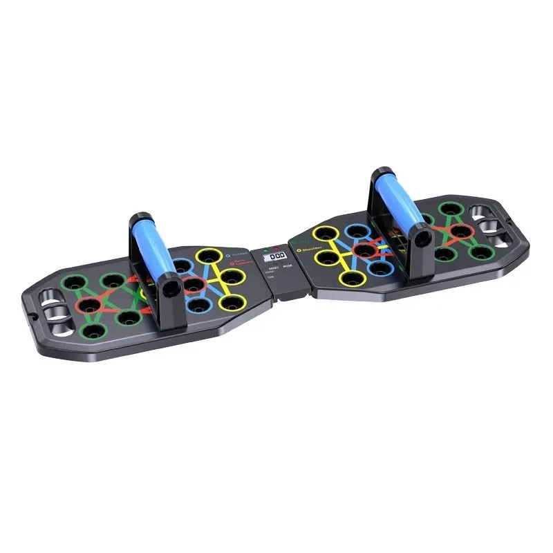 Portable Multifunctional Push Up Board Fitness and Muscle Training Device Home Workout Set Foldable Push Up Bar Resistance