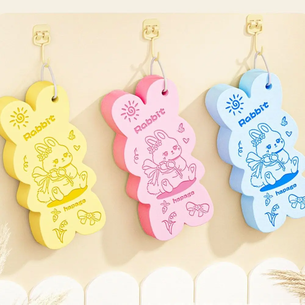 سوبر لينة التقشير حمام الإسفنج لوازم الحمام الجسم العناية بالبشرة حمام الإسفنج Sassafras الكرتون الأرنب حمام الإسفنج