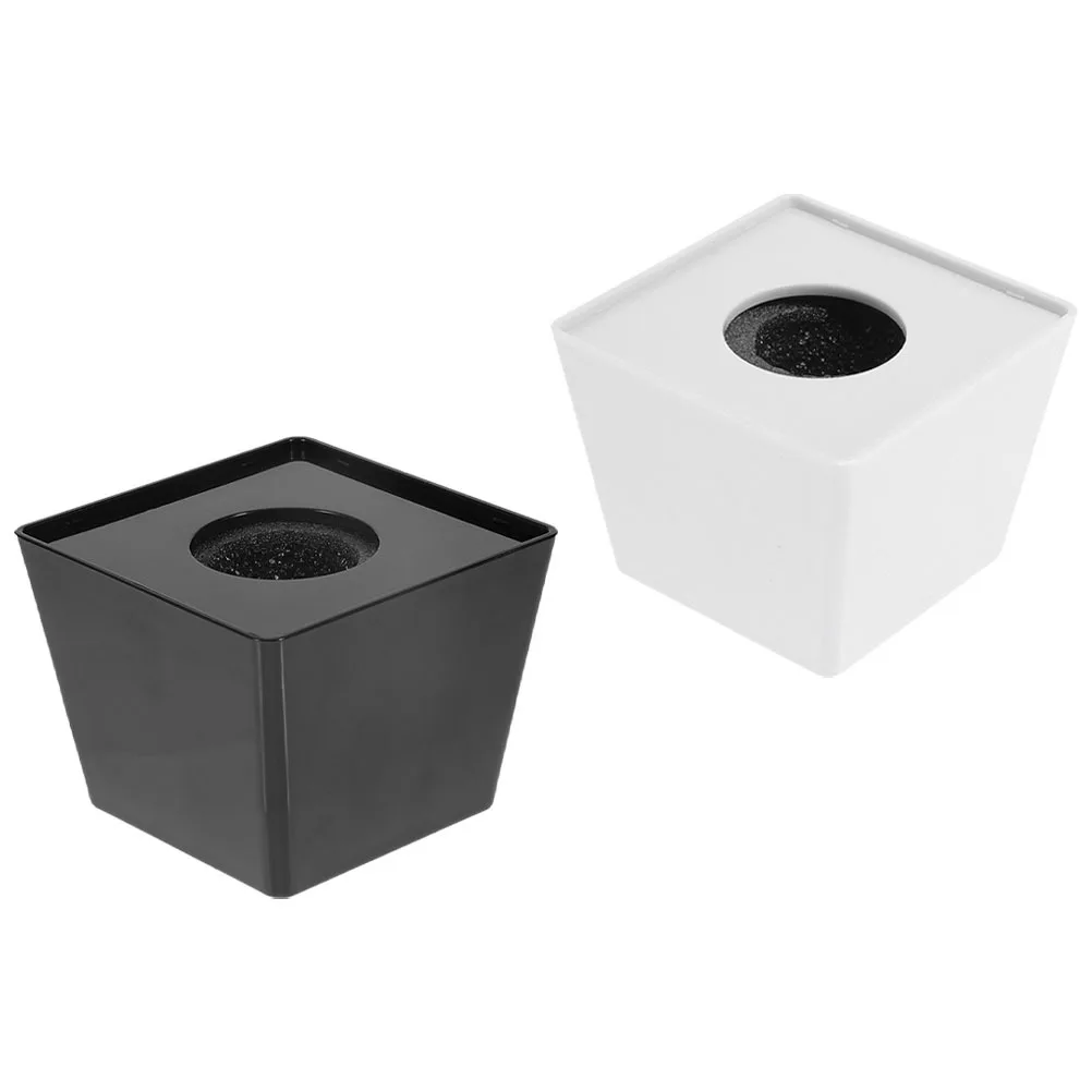 

2 Pcs Handheld Microphone Logo Station for Interview News Reporter KTV Mic Props Sponge Portable Wireless Small Injection Parts