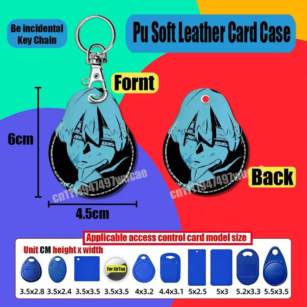 For Kayano Mikoto M-MILGRAM For Air Tag Case Card Holder Sleeve ID Badge Credit Bank Access