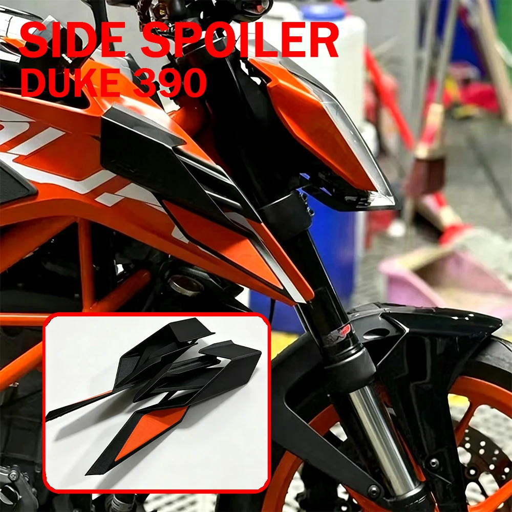 For Duke 390 Side Wing Side Spoilers Frontal Spoilers Duke 390 Winglets Duke 390 accessories