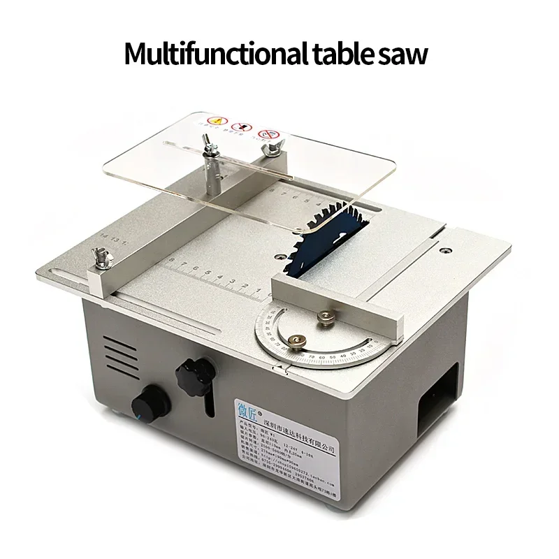 Power Tools Multifunctional Mini Table Saw Mini Household Table Saw Small Woodworking Chainsaw Diy Precision Cutting Machine