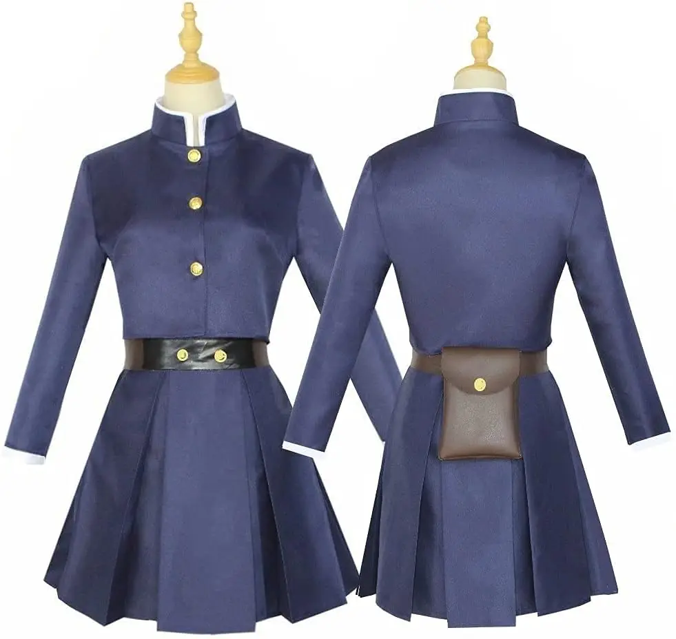 

Anime Jujutsu Kaisen Cosplay Costumes Kostuum Kugisaki Nobara Tatoo Meisjes Vrouwen Jurk Uniform Volledige Set Halloween Party