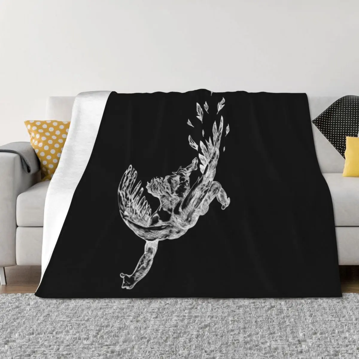 

Icarus Throw Blanket Single Tourist Beautifuls Blankets
