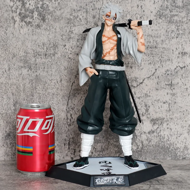 29cm  Kimetsu no Yaiba Anime Figures Yoriichi Daki Gyutaro 12 Style Action Figure Statue Model Doll Collection Toys Gifts