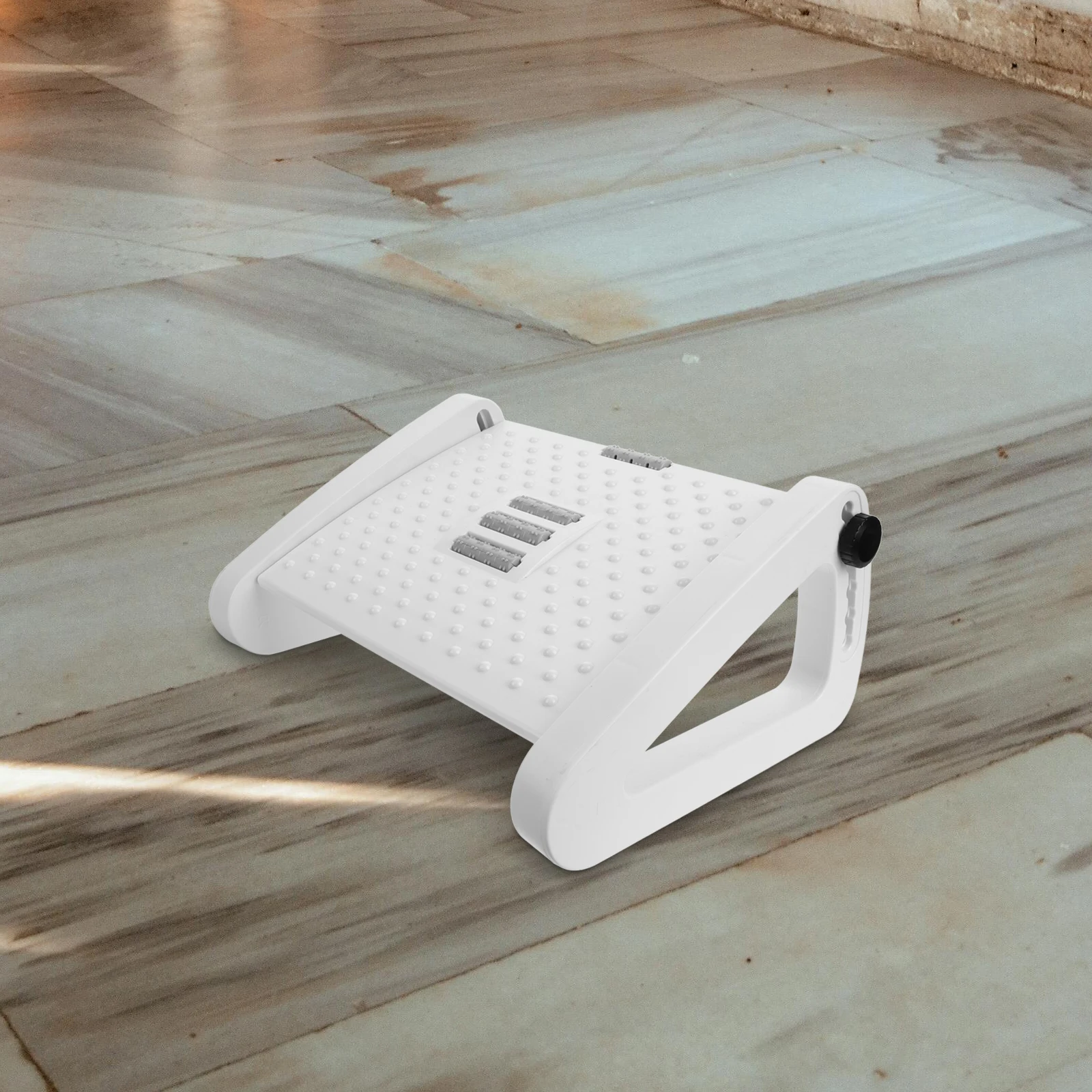 

Plastic Anti-Slip Footstool Small Step Stool Strong Load-Bearing Foot Rest for Office Bathroom Household Non-Slip Step Stool