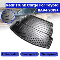 Floor Carpet Mud Protector Replacement Car Accessories For Toyota RAV4 2019+ Car Rear Trunk Boot Liner Cargo Mat Luggage Tray