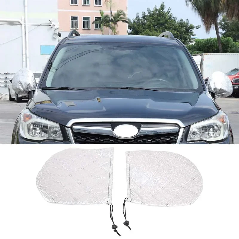 

Car Rearview Mirror Protective Cover For Subaru Forester 2013-2018 Composite Material Frost-Proof Snow-Proof Reflector Cover