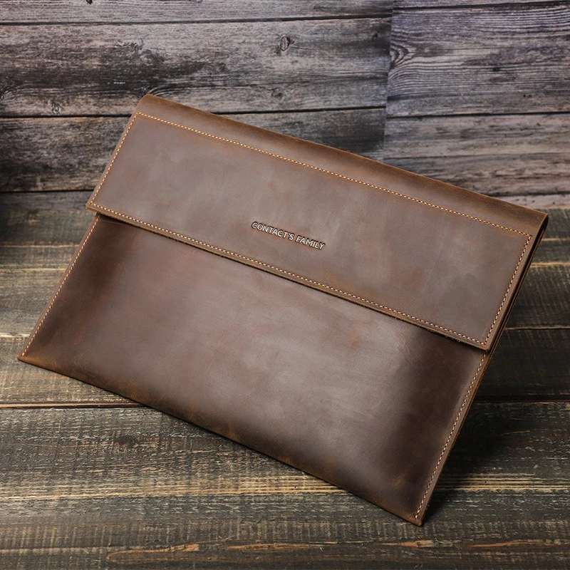 

Защитный чехол из натуральной кожи с магнитной застежкой для MacBook Pro, 14-дюймовый внутренний чехол для ноутбука Apple 13,3 дюйма