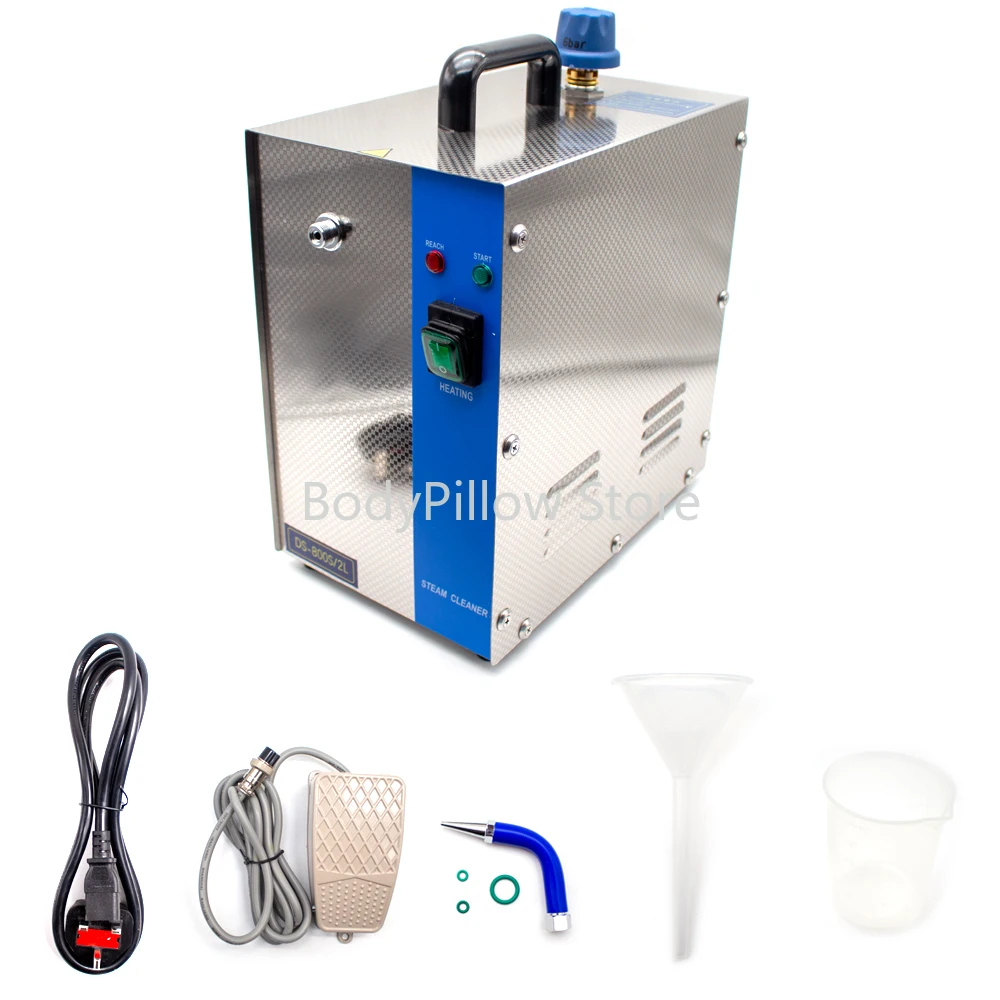 

2L 1300W Stainless Steel Jewelry Steam Cleaner Gem Washer Gold and Steam Cleaning Machine Goldsmith Equipment Y