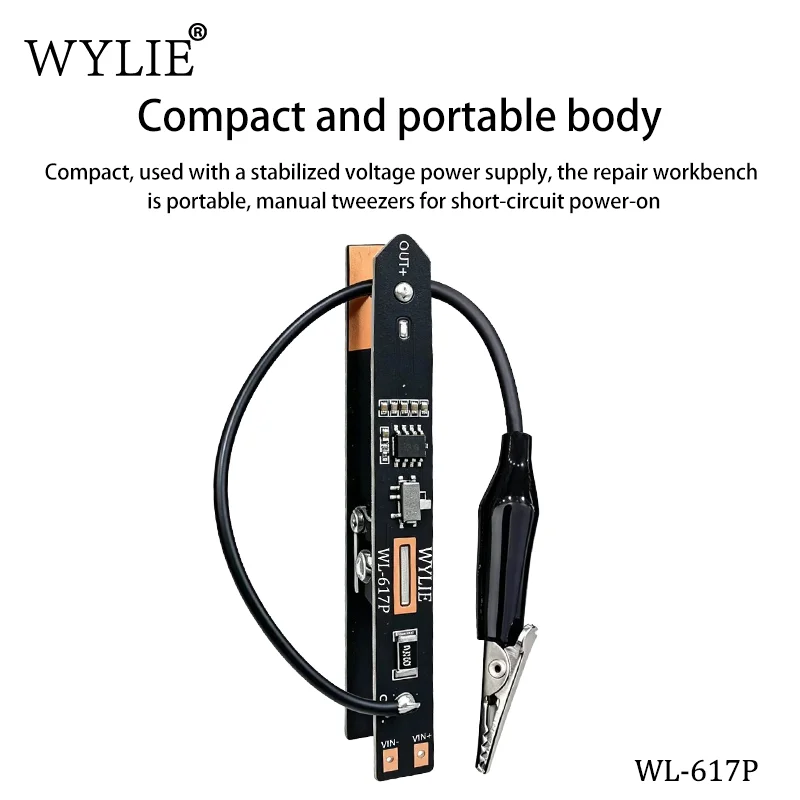 WYLIE WL-617P Universal Switch Clip Power On Tool Dual Mode Detection Current Tester For iP Android Motherboards iPad Repair Too