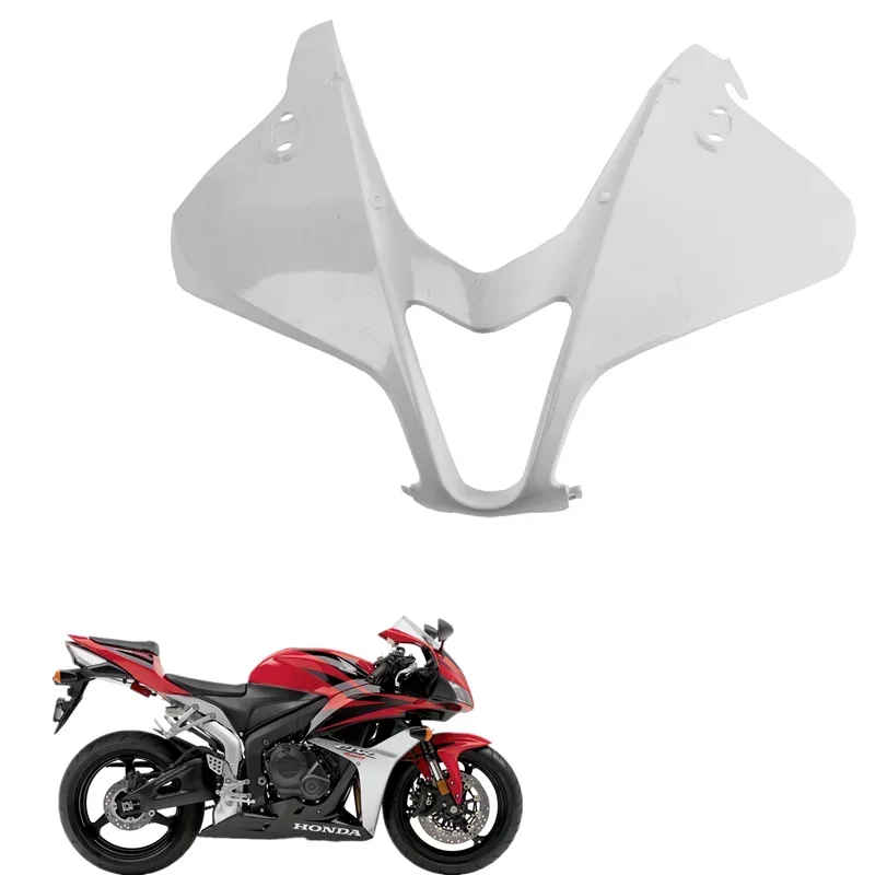 For Honda CBR600RR CBR 600RR 2007-2012 Unpainted Moto Parts Acsessories Upper Front Fairing Cowl Nose