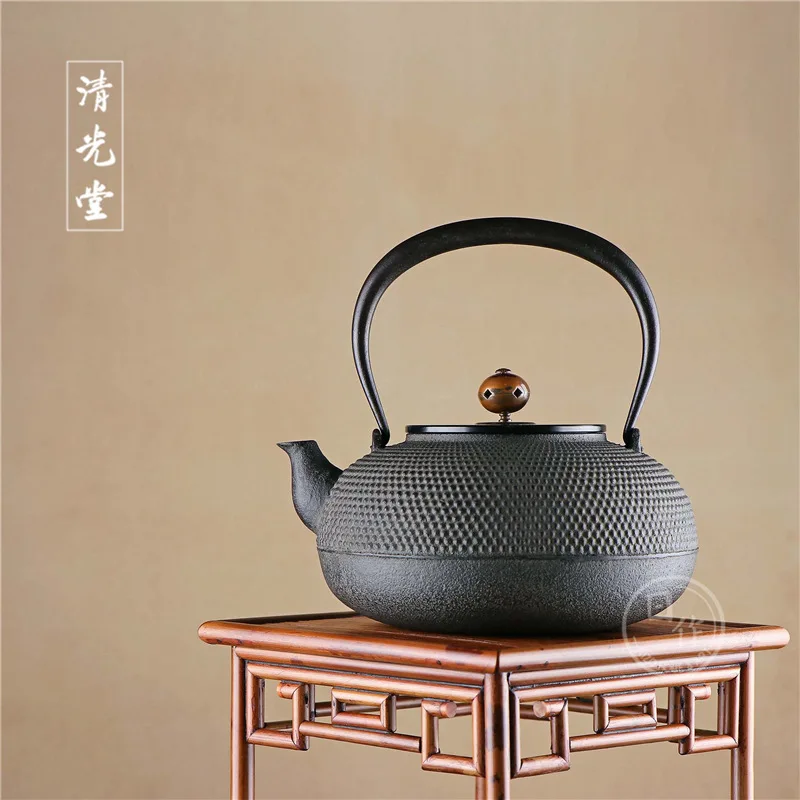 Japan Imported Iron Pot Qingguangtang Ping Pill Kettle