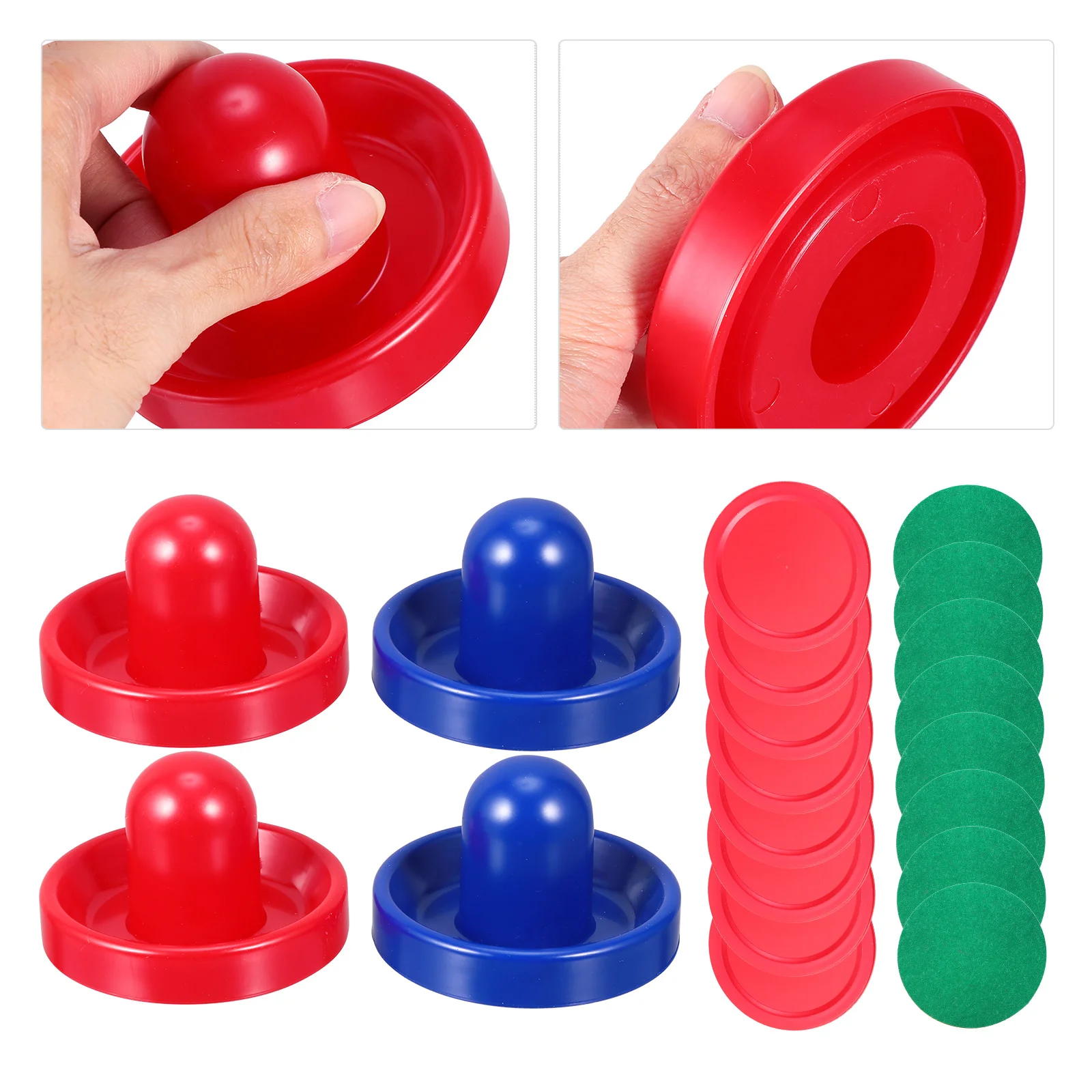 

1 Set Air Hockey Pushers and Pucks Air Hockey Game Table Replacement Accessories