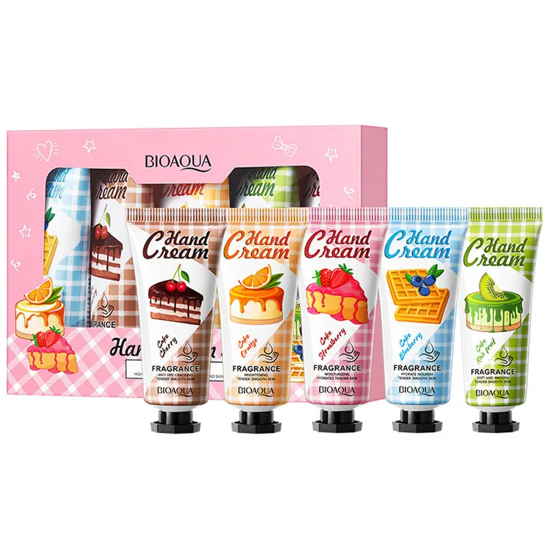 

Набор кремов для рук BIOAQUA, фруктовый увлажняющий крем для рук, увлажняющий, питательный, увлажняющий крем для рук, уход за кожей