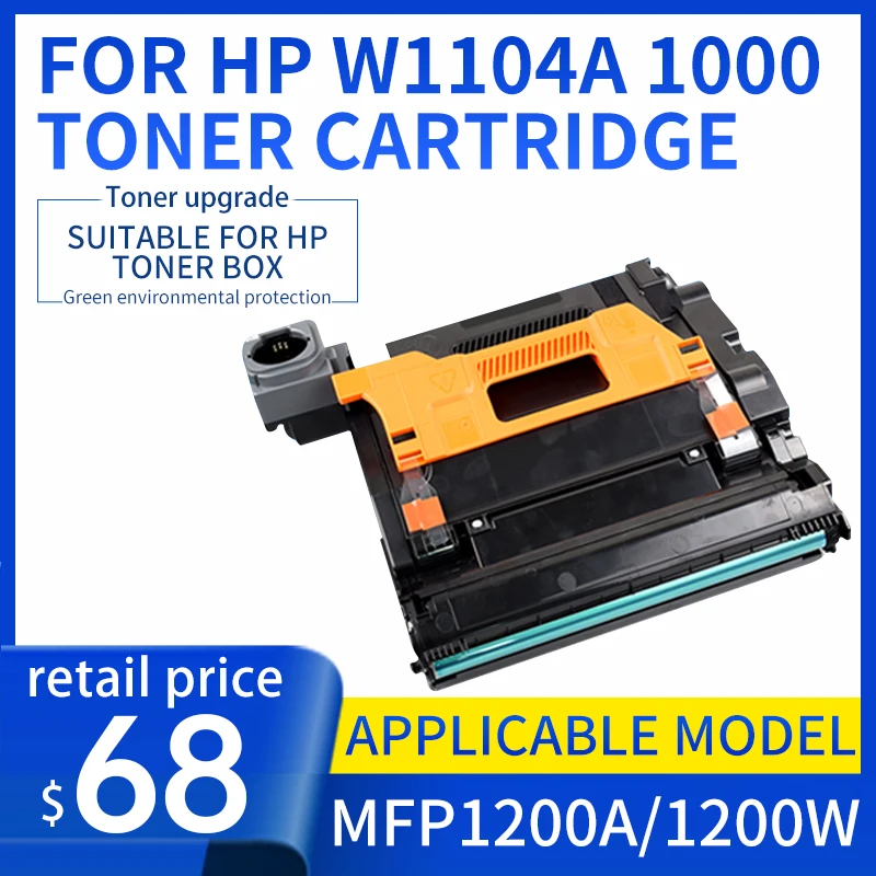 Imagem -01 - para Cartucho Toner hp para hp W1104a 1000a Mfp 1200a sem Fio 1000w 1200w com Casca Vazia