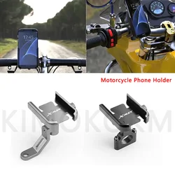 Motorcycle Metal Aluminium Black Silvery Mobile Phone Holder Bracket Motorcycle Accessori For Yamaha XMAX 300 400 XMAX250