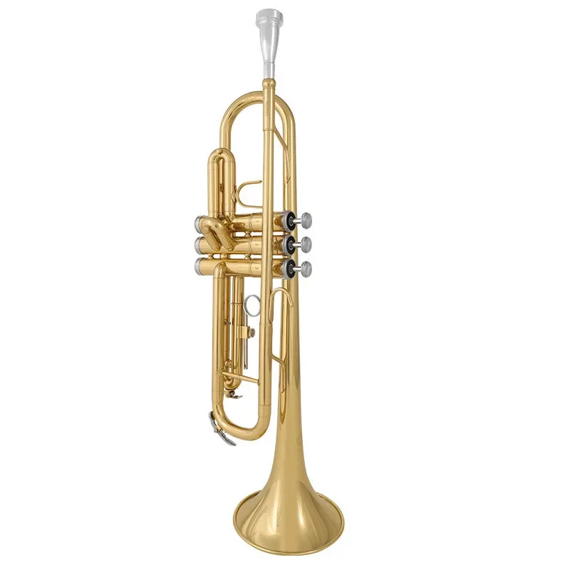 Professional Silver-Plated Marching Baritone 3 Piston Valves BB Key High Quality Brass Instrument