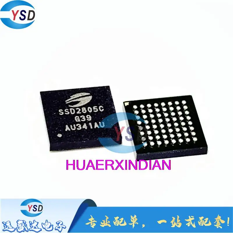 

10PCS Original SSD2805CG39R SSD2805C SSD2805CG39 BGA-64