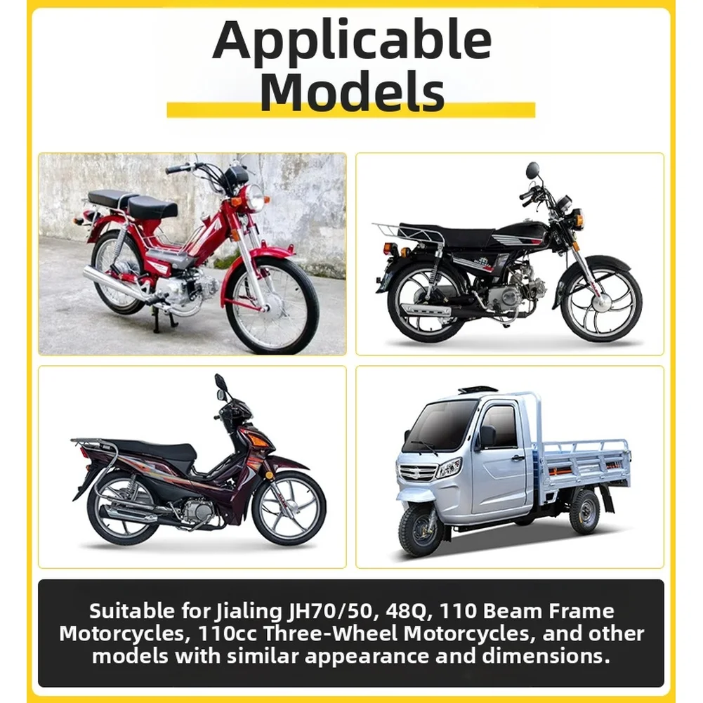 For Motorcycle Repair 48Q Air Efficient Filtration Air Filter Efficient Filtration For 100cc Models For Motorcycle