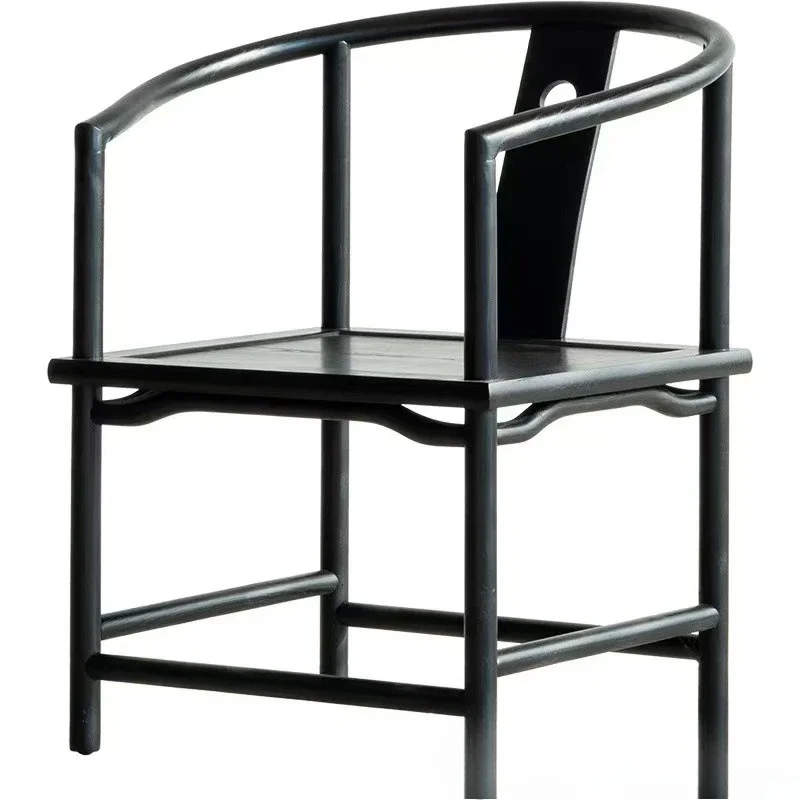 

Three-piece chair Solid wood chair Master Chinese solid wood backrest Official hat