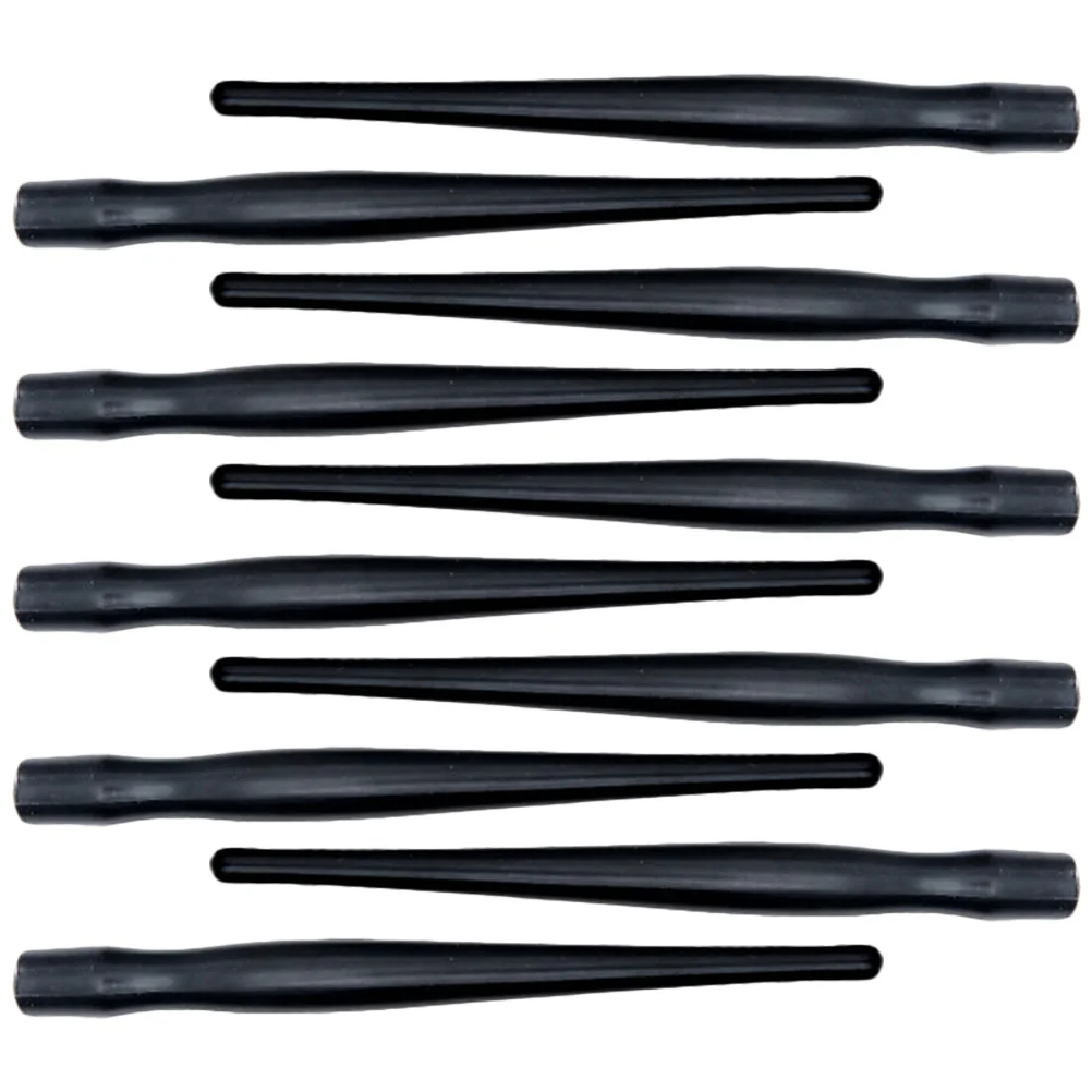 10 Pcs Black Plastic Pen Rod Pens Sketch Wet Drawing for Manga Dip Writing Holder Comic