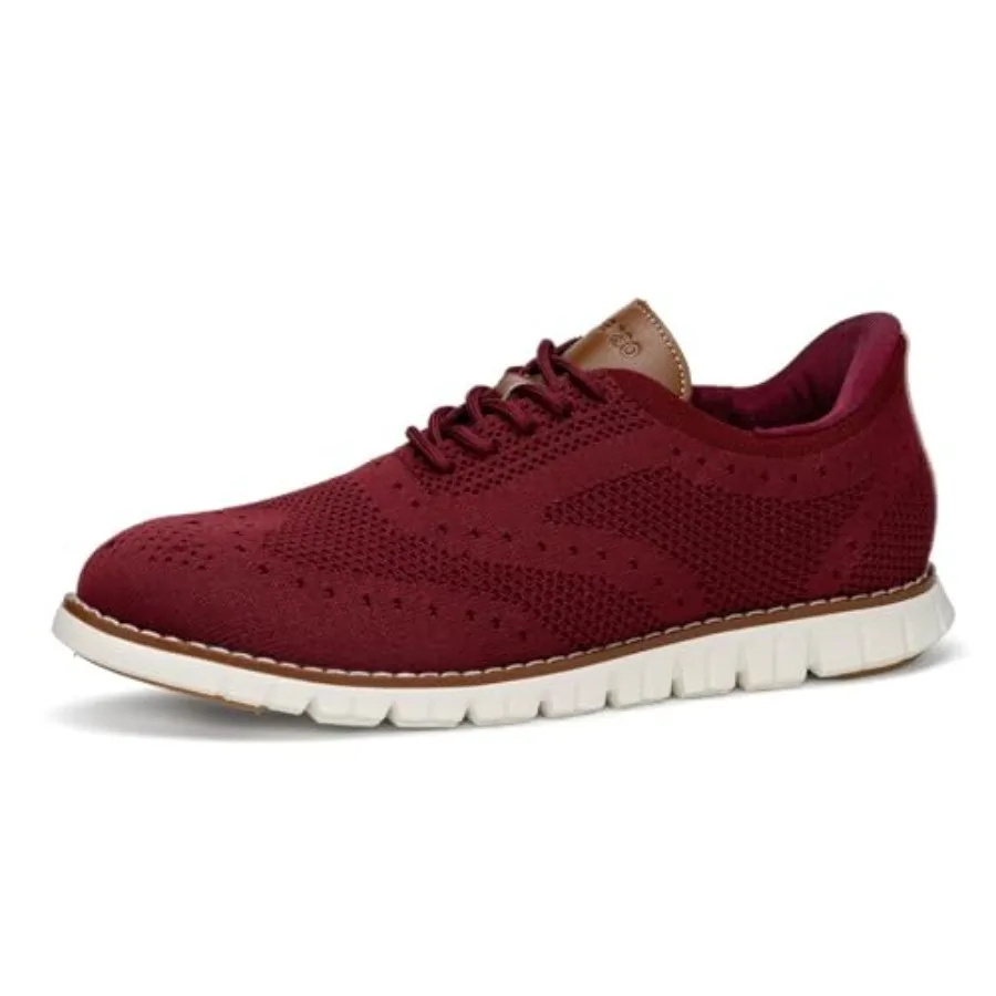 

Men's Casual Dress Shoes Fashion Sneakers Breathable Mesh Oxfords Lace-Up Lightweight Comfortable Walking Business