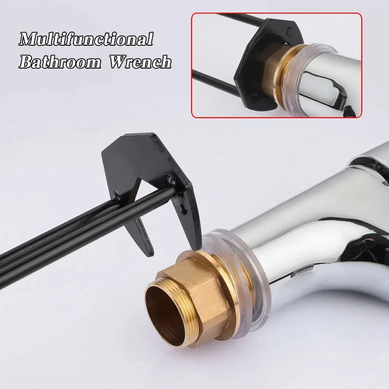 Bathroom sink special wrench Kitchen hose wrench Bathroom Faucet Hose Plumbing Installation Spanner