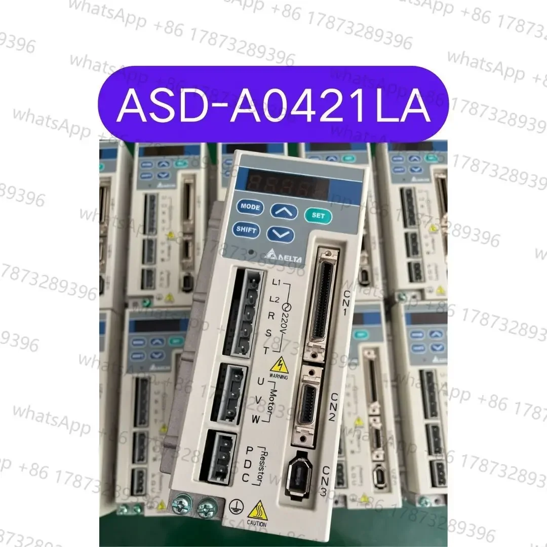 

Used ASD-A0421LA servo driver 400W Test OK Fast Shipping