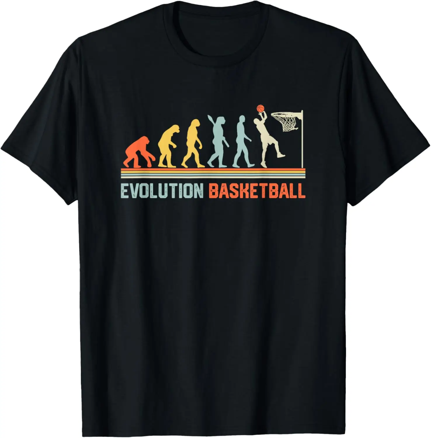 Basketball Player Evolution Basketball Funny Basketball T-Shirt