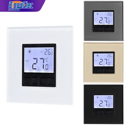 Bingoelec LCD Water Electric Floor Heating Thermostat Temperature Regulator Controller Machanical Thermostat Warm Room Universal