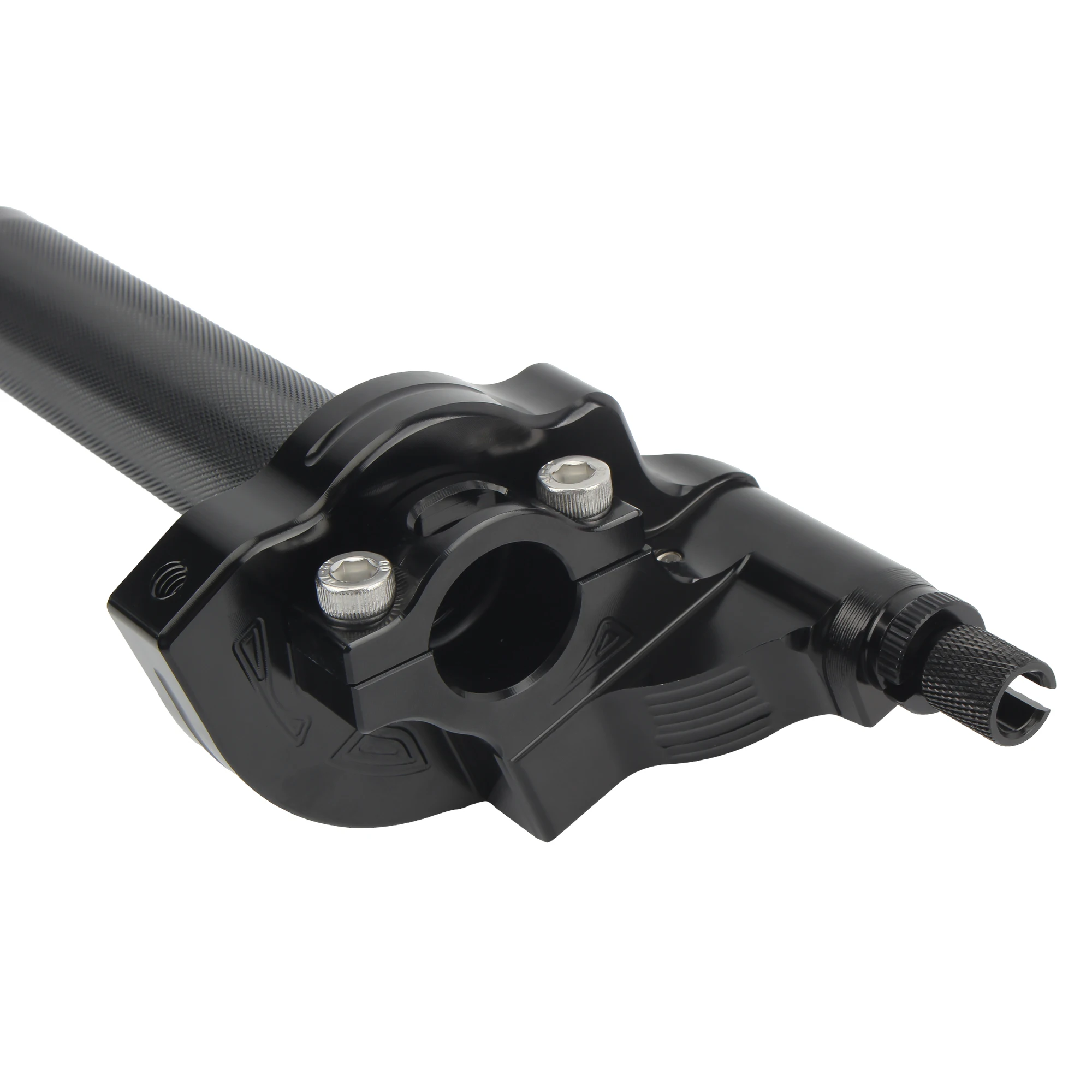 Motorcycle Accelerator Throttle 22mm CNC Grips Handlebars Aluminum Universal  M10*1.5 Accessories Motocross Scooter Dirt Bike image 3