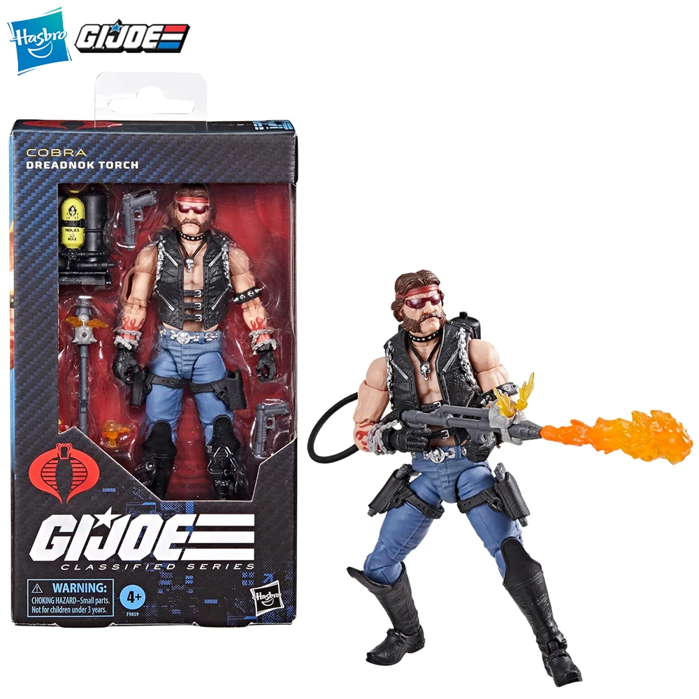 

[In-Stock] Hasbro G.I. Joe Classified Series #123 Dreadnok Torch 6-Inch-Scale Original NEW Action Figure Model Toys