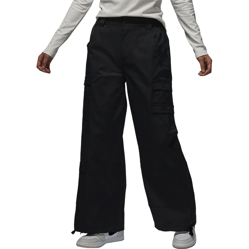 Nike Official JORDAN سروال نسائي فضفاض واسع الساق مستقيم FD7216-010 #5