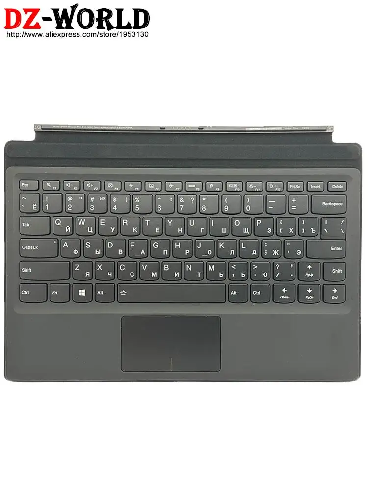 Imagem -04 - Teclado Retroiluminado para Lenovo Miix Mini Base Folio Case Eua ru th pt hu Cfb 510 12ikb 5n20m13908 5n20n21116