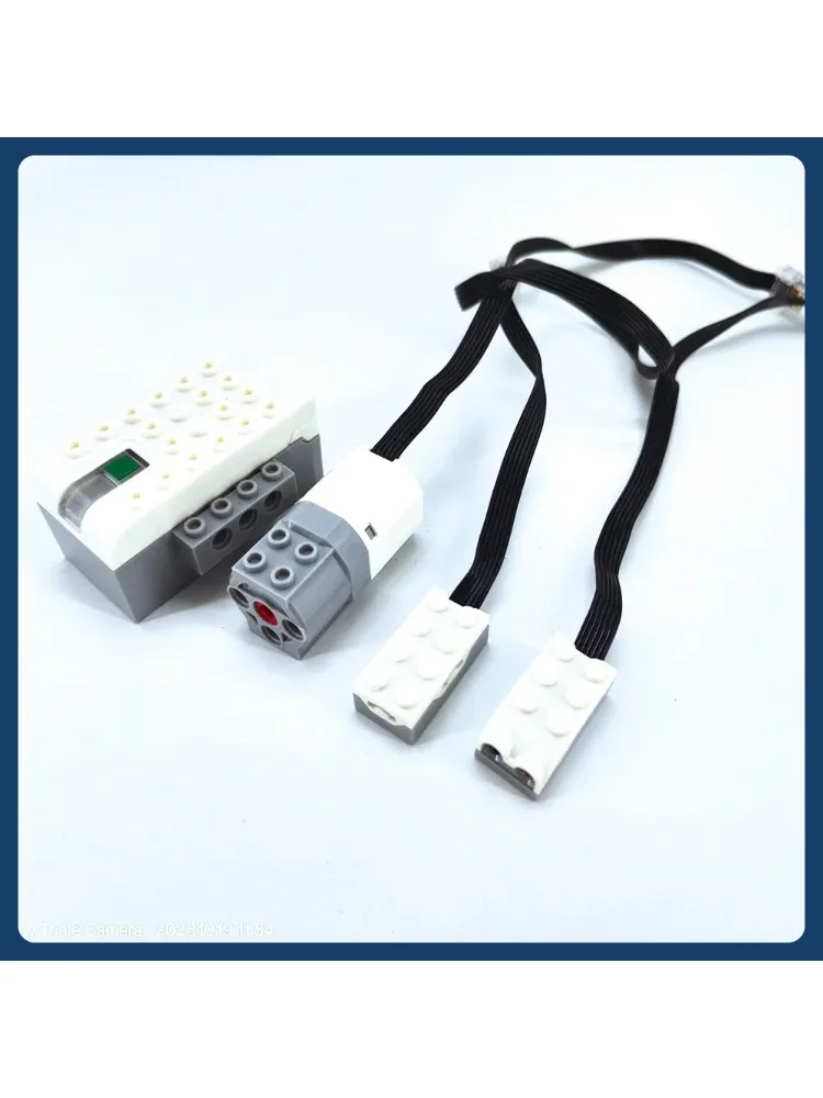 WEDO 2.0 Power Functie Bouwstenen met High-Tech Hub Sensor Motor 20841 20844 45300 Hoofdmotor Bakstenen STEM Leren Speelgoed - afbeelding 2
