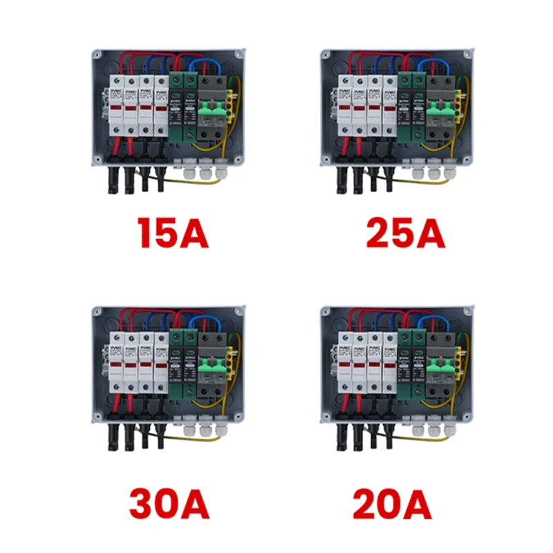 A21I-Photovoltaic Combiner Box Dc Circuit Box Combination Box Circuit Breaker Anti-Thunder Protection Switch Fuse